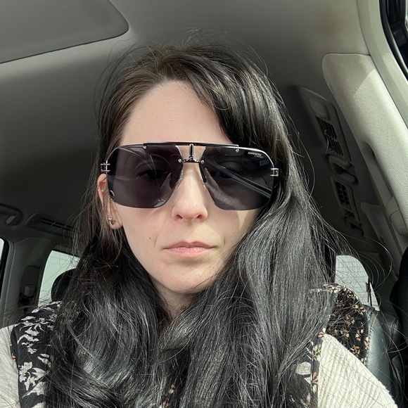 Carrera Black Sunglasses - Picture 4 of 9